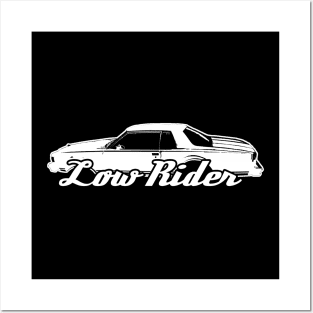 Lowrider Caprice Landau Coupe Posters and Art